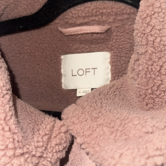 Pink suede loft jacket. - Picture 3 of 4
